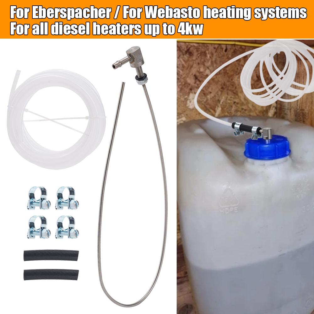 Комплект кронштейна датчика топливного бака, трубки и зажима для всех дизельных отопителей мощностью до 4 кВт для отопительных систем Eberspacher/Webasto