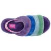 UGG Fluff Yeah Шлепанцы из овчины Модные сандалии Радужные женские сандалии 1097169-PRPR