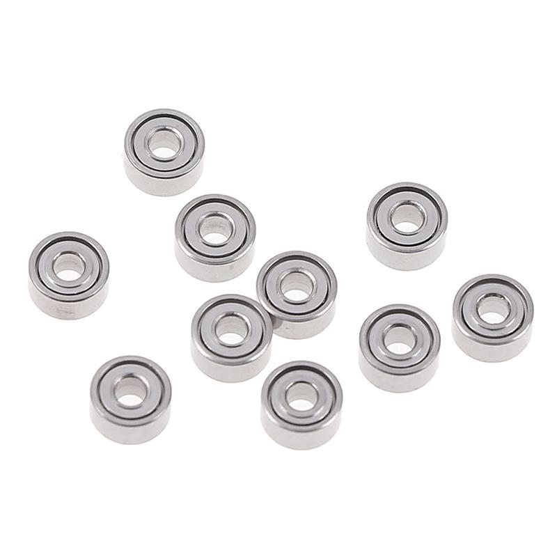 10шт 681Xzz 1.5X4X2Mm открытые миниатюрные подшипники шариковые мини-ручной подшипник Spinner