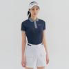 TAYLORMADE APPAREL Женская футболка с воротником-стойкой, молнией до середины, коротким рукавом T8031Tn6342-915