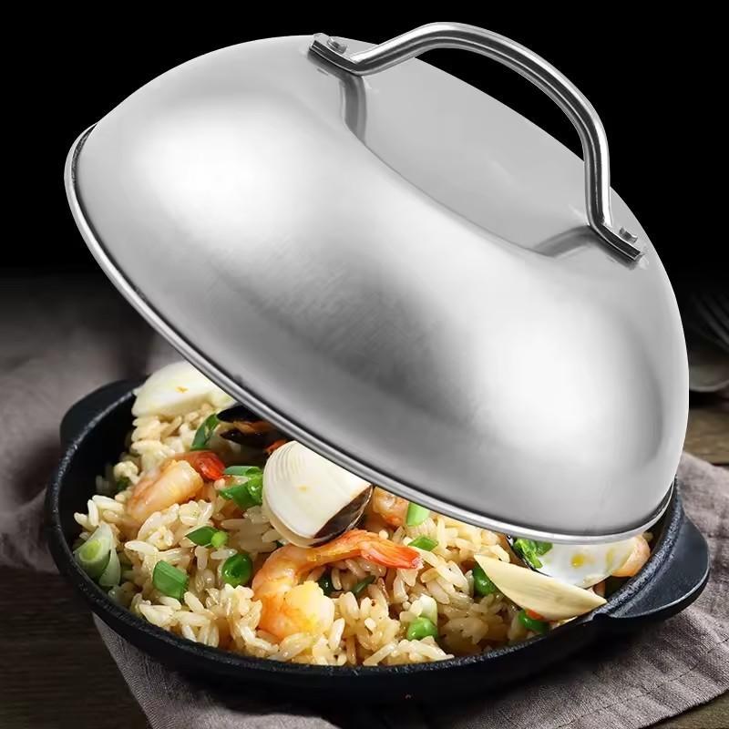 Чехол из нержавеющей стали для гриля для стейков и бургеров с термостойким дизайном для домашнего и уличного приготовления
