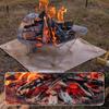 Fire Portable Grill Camping Fire Rack for Garden Backpacking
