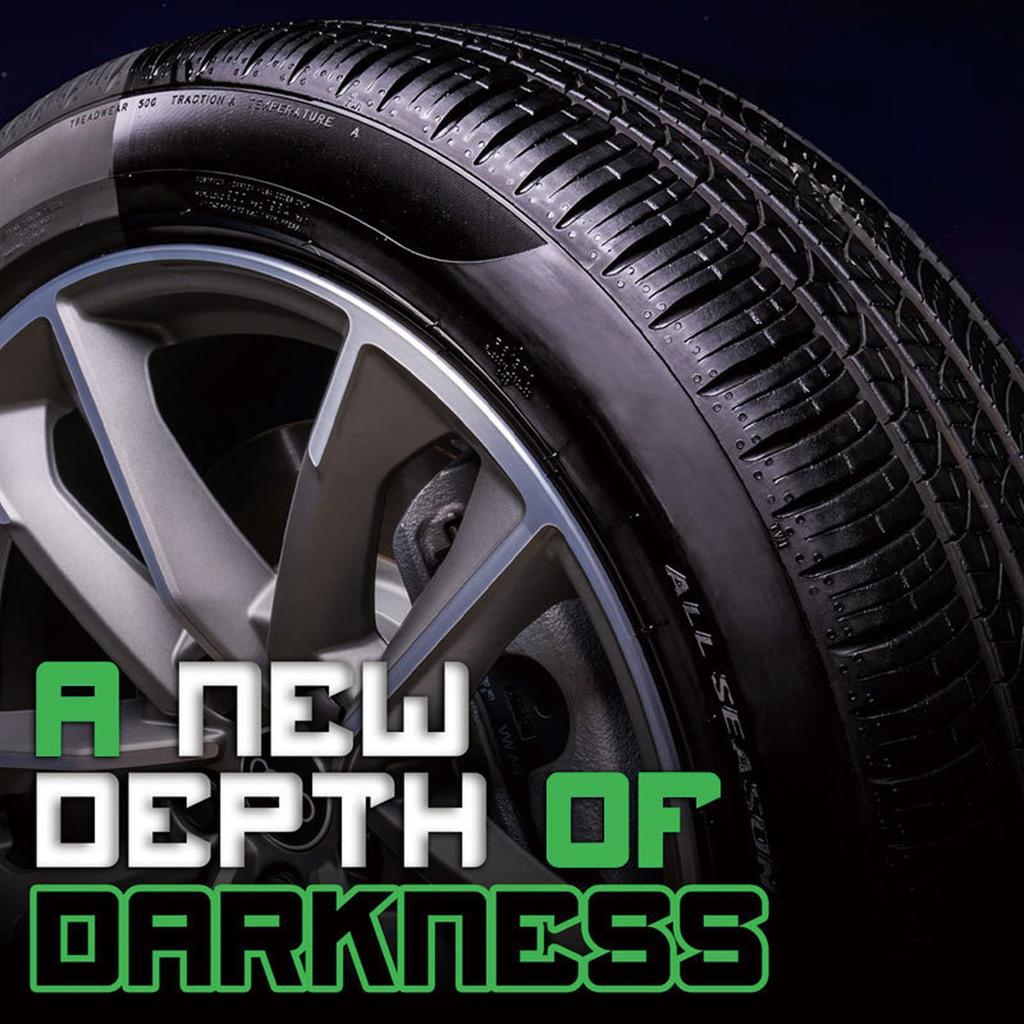 Осветлитель автомобильных шин, очиститель, чистка ступиц колес, антивозрастной, реставрационный, чернящий 100 мл