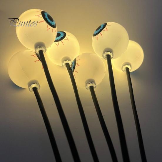 Хэллоуин наземный светильник на солнечной батарее уличный призрачный глазной светильник жуткий демонический глаз украшение для вечеринки на Хэллоуин двор садовый декор