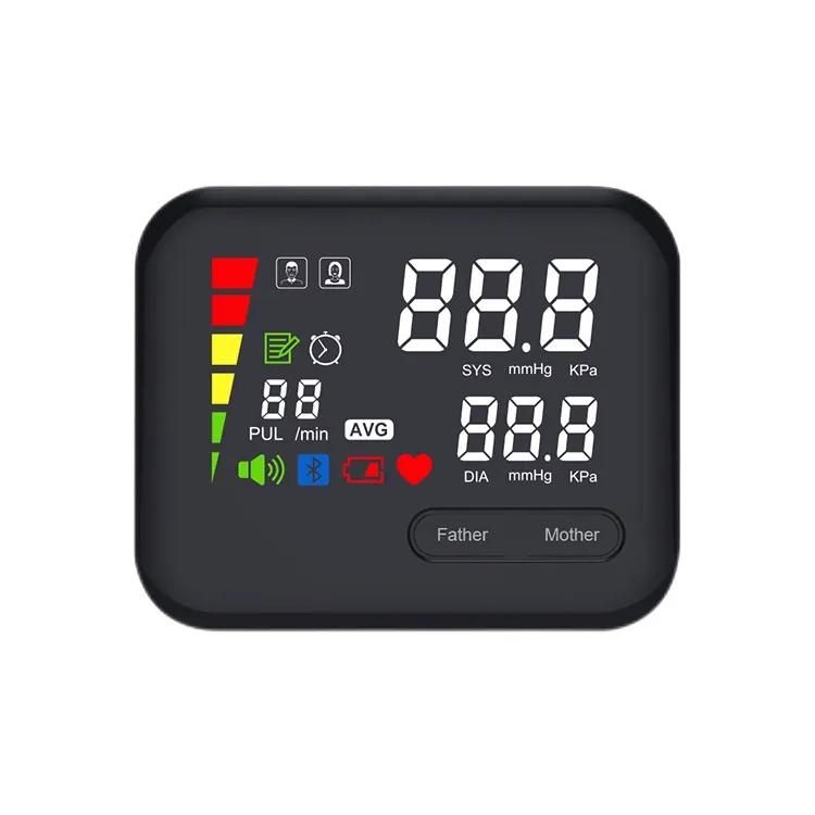 Перезаряжаемый цифровой монитор АД, верхний медицинский сфигмоманометр, монитор артериального давления, ensiometro, светодиодный измеритель артериального давления 22-42 см