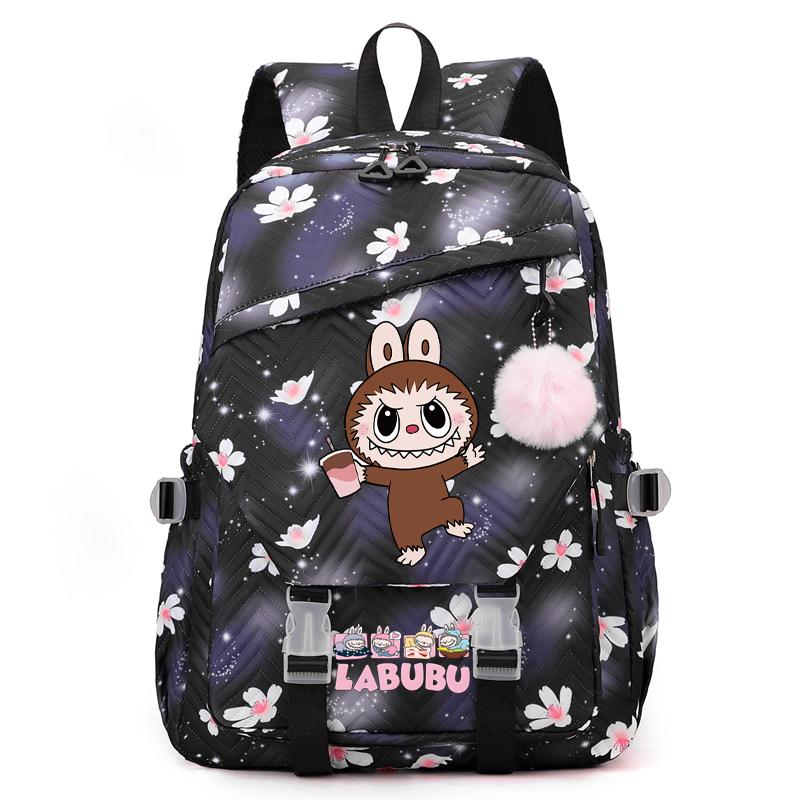 Cartoon Printed Backpack Student Kid Boy Girl Bookbag Teenger Large Capacity Waterproof Schoolbag Travel Bag Gift Mochila