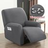 Waterproof Recliner Sofa Cover Non-slip Milk Silk Sofa Covers For Living Room Single Sofa Chair Couch Cover Armchair Covers Home