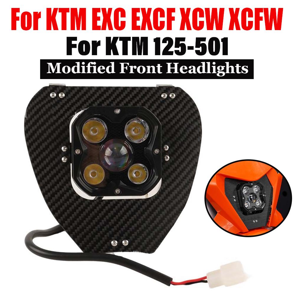Motorcycle LED Modification Headlight Assembly For KTM EXC 450 300 250 150 EXCF 350 XCW 300 XCF-W 2017 - 2023 Accessories