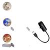 Проекторная лампа с питанием от USB, вращающаяся на 360°: Компактный прикроватный ночник
