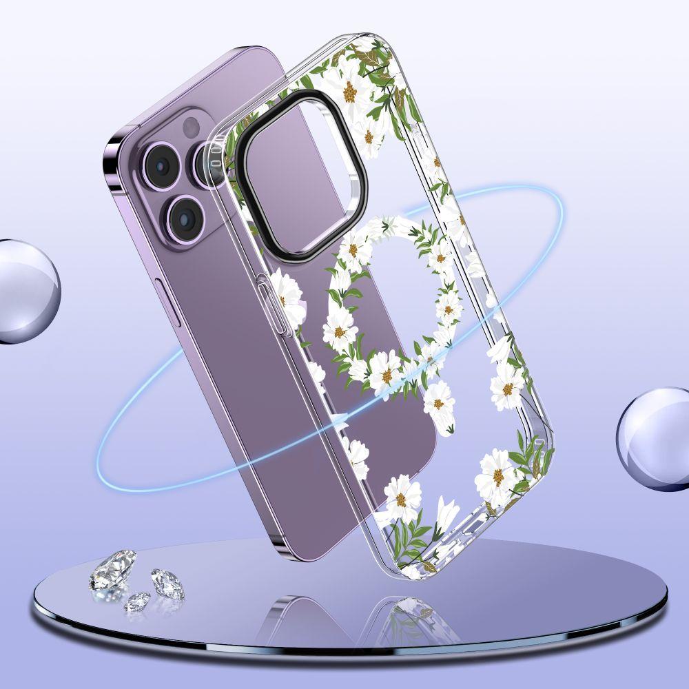 Tech-Protect Magmood Magsafe Iphone 15 Pro Max Spring Daisy