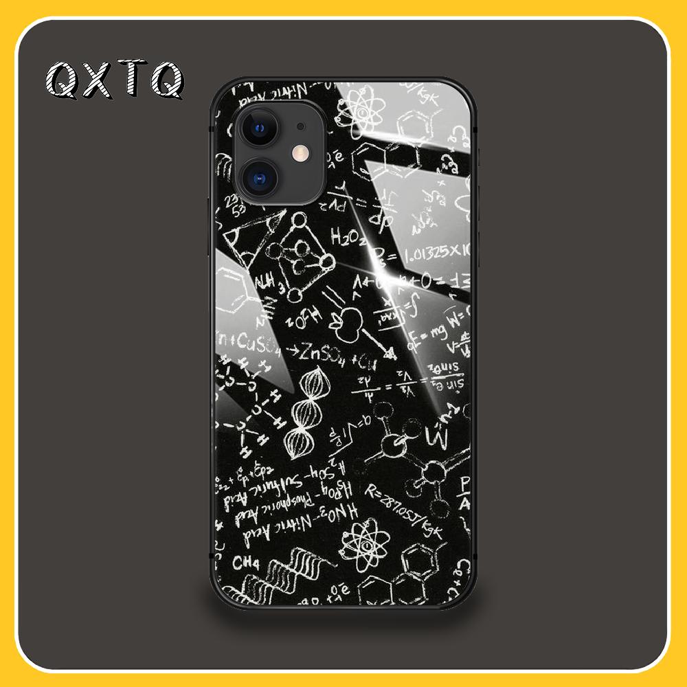 Чехол Formula Equation Art Чехлы и обложки для мобильных телефонов Стеклянный чехол для мобильного телефона для iPhone Xiaomi Redmi Samsung Galaxy Note S 12 13 14 15 21 22 5G Pro Max Plus