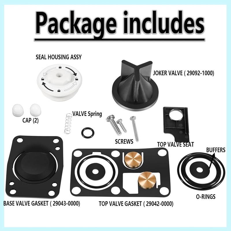 29045-3000 Marine Manual Toilet Service Kits for 29090-3000 Compact & 29120-3000 Household Toilet Pump Assemblies 2008 and Up