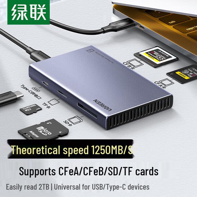 Ugreen Многофункциональный USB/Type-C кард-ридер