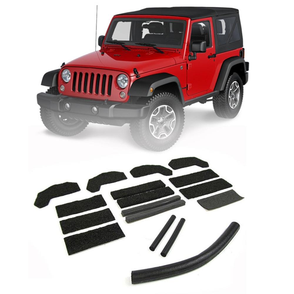 Комплект внешнего уплотнителя жесткой крыши для ремонта Jeep Wrangler JK 68026937AB 2007-2018 гг.