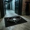 Забавный сезонный элемент вечеринки, 3D-иллюзия, коврик для двери, коврик-ловушка с оптическим эффектом для входа, коврик с рисунком джина, нескользящий коврик для крыльца, прихожей, ванной