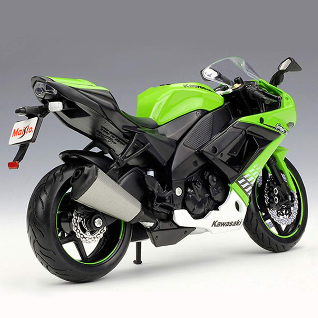 Мини-байк Maisto Kawasaki Ninja, мотоцикл Maisto Kawasaki Ninja 1/12 ZX-10R ZX-10R 112 [предмет]