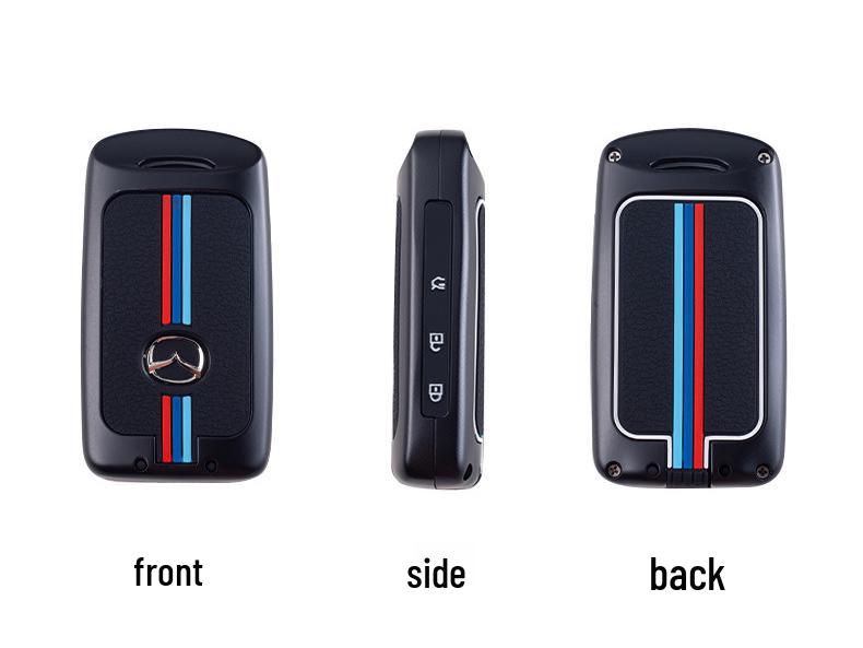 Совместимый чехол для ключа для Mazda CX-5 2022 года, Mazda 3 следующего поколения, Axela и CX-30