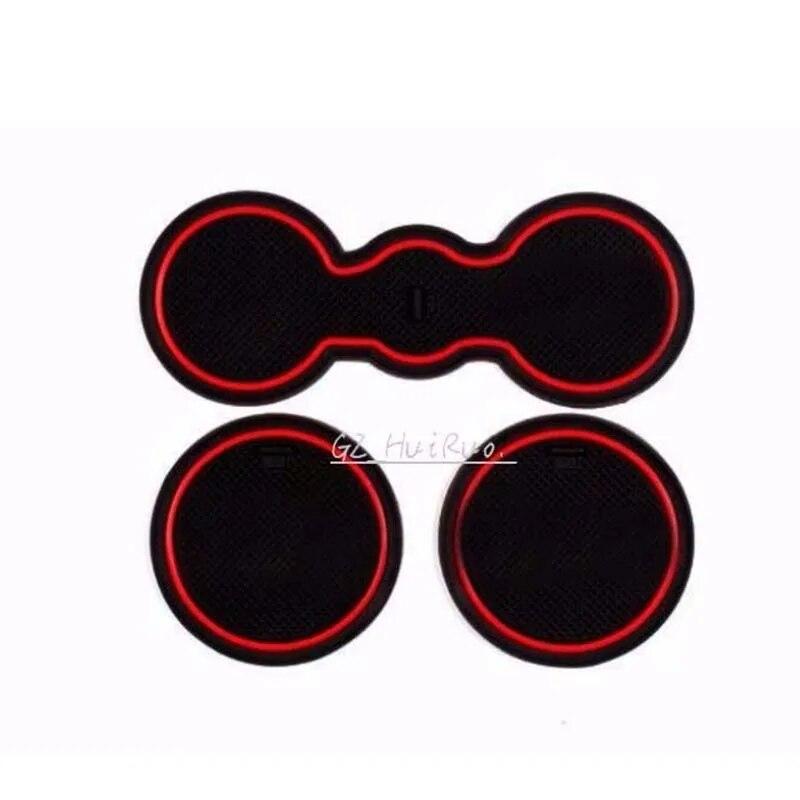 Накладка для внутренних ворот, противоскользящая накладка для чашки, аксессуар для украшения интерьера, чехол для стайлинга автомобиля для Land Rover Discovery 4 с логотипом