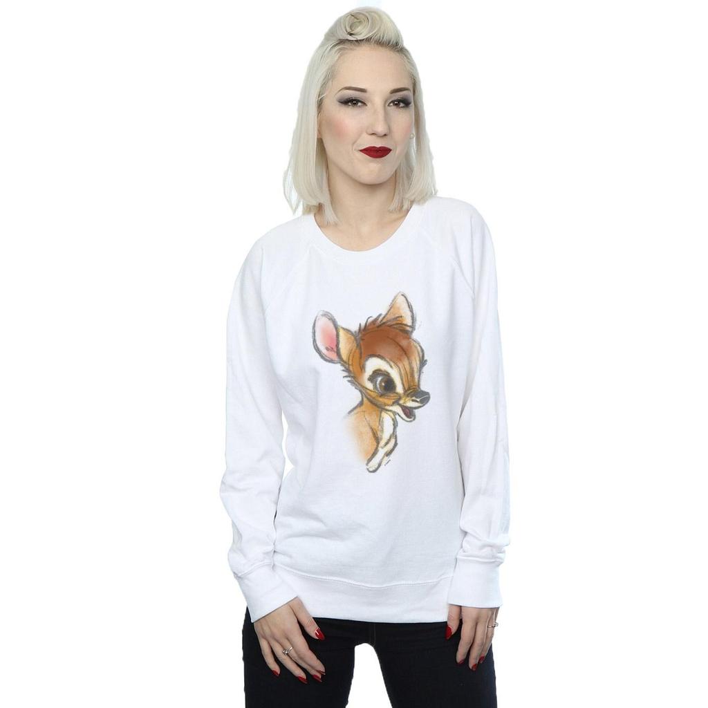 Disney Womens/Ladies Bambi Drawing Sweatshirt