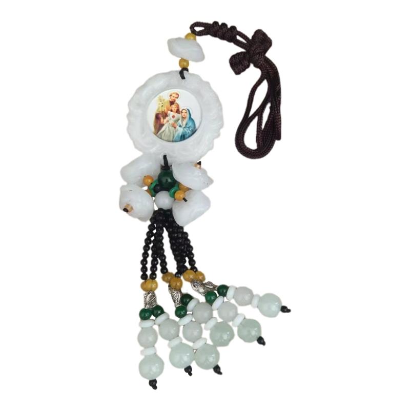 Подвеска Девы Марии Декоративное украшение-шарм Ремесла Домашнее украшение для дома и улицы Путешествия Украшение для автомобиля