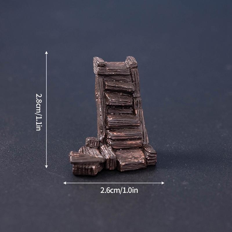 Хэллоуин Череп Орнамент Мумия Призрак Страшный Настольный Декор Хэллоуин Полимерные Миниатюры День Мертвых Детский Подарок Микро Ландшафт