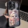 «Очаровательный чехол Bunny для iPhone 11/12/13/14/15 Pro Max — мягкая защита TPU»