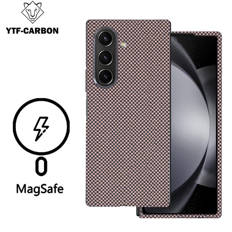 YTF для Samsung Galaxy Z Fold 7 Чехол из арамидного углеродного волокна Келар 5 Ультратонкий 6 Легкий Защитный Чехол Z Fold 7