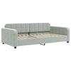 VidaXL Daybed Light Grey 100x200 Cm Velvet 354065