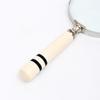 Classic Striped Handle Magnifying Glass Steel & Resin Design
