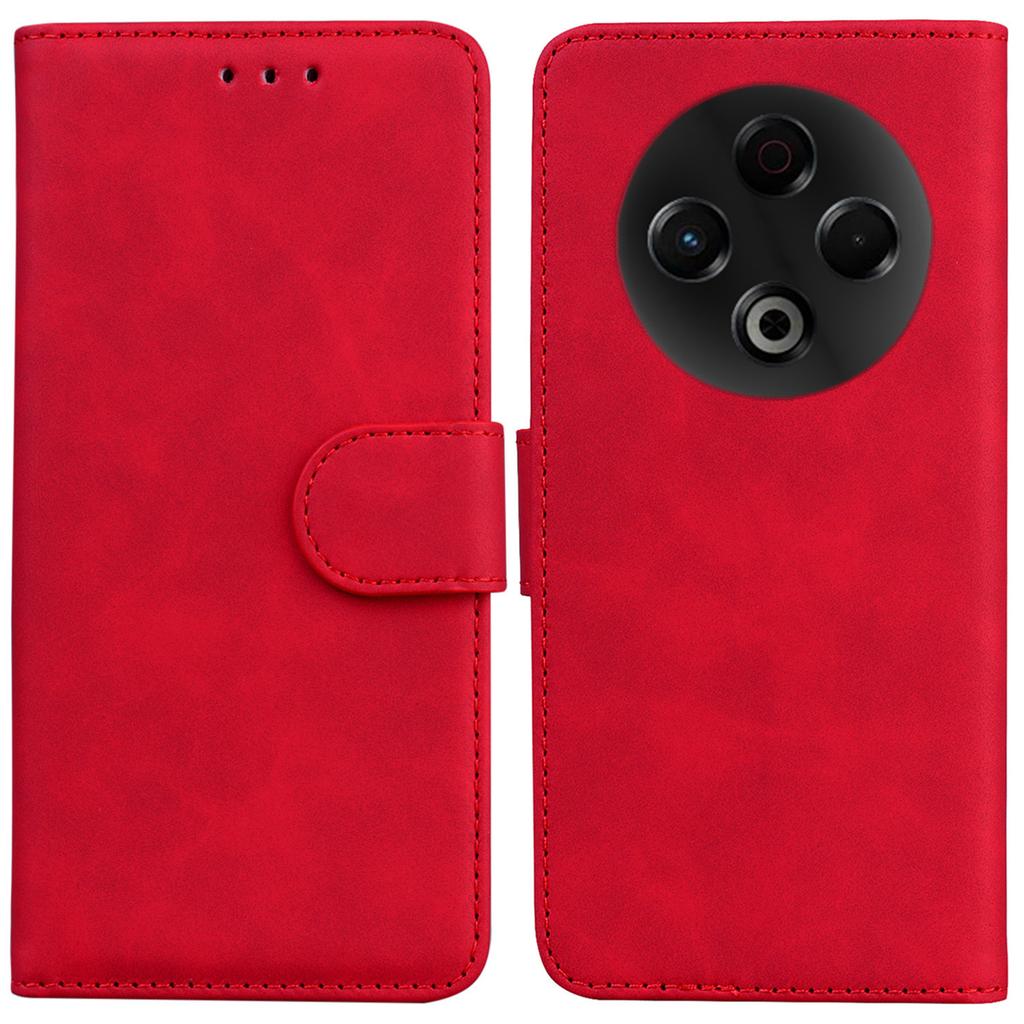 Для TECNO Spark 30 4G Чехол Однотонный Кожаный Чехол-кошелек для телефона