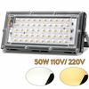 50W LED Flood Light Waterproof Outdoor Floodlight Spotlight 110V/220V Security Lights