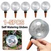 1-5Pcs Automatic Plant Watering Bulbs 500ml Glass Globes Planter Insert Effortless Self Watering Device Drip Irrigation System