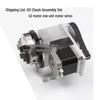 4th Axis Rotary Engraving Machine with 80mm Chuck and 63mm Center Tailstock for DIY 3D Carving A-Axis Indexing