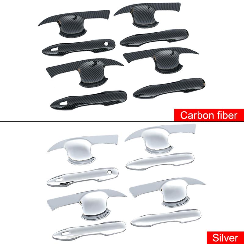 ABS Car External Outer Door Handle Bowl Catch Cover Trims Stickers For Toyota Corolla E210 2024 Hybrid