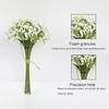 12 шт., искусственный букет «Дыхание ребенка» со стеблем, реалистичный многоразовый домашний свадебный букет, искусственный цветок, цветочная композиция, украшение, реквизит для фото