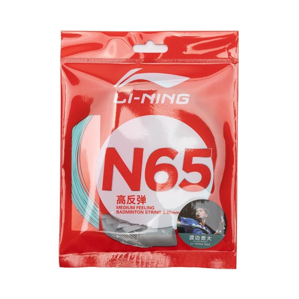 Li Ning Струны для бадминтонной ракетки AXJT037, эластичный тип N65