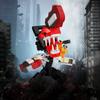 Новейшая коллекция высококачественных строительных блоков Brickheadz по мотивам «Человека-бензопилы» Мультяшные фигурки Дендзи и персонажа-собаки Кищы Блоки Игрушка Подарок для детей