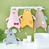 Coral Fleece Hand Towel Hangable Cartoon Hand Towel Children's Handkerchief