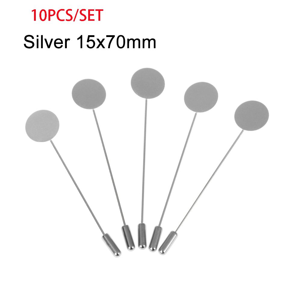10 шт./компл. золотое и серебряное платье, ювелирные изделия, поднос для изготовления кабошонов, камея, броши, аксессуары, булавка