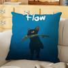 Cartoon movie FFlow Cushion Cover Soft Durable Reversible Pillow Cover Home Car MultiScene Daily Comfort Pillowcase