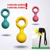 Portable Umbrella Holder Pellets Hook, Solid Candy Color, Perfect for Home Storage