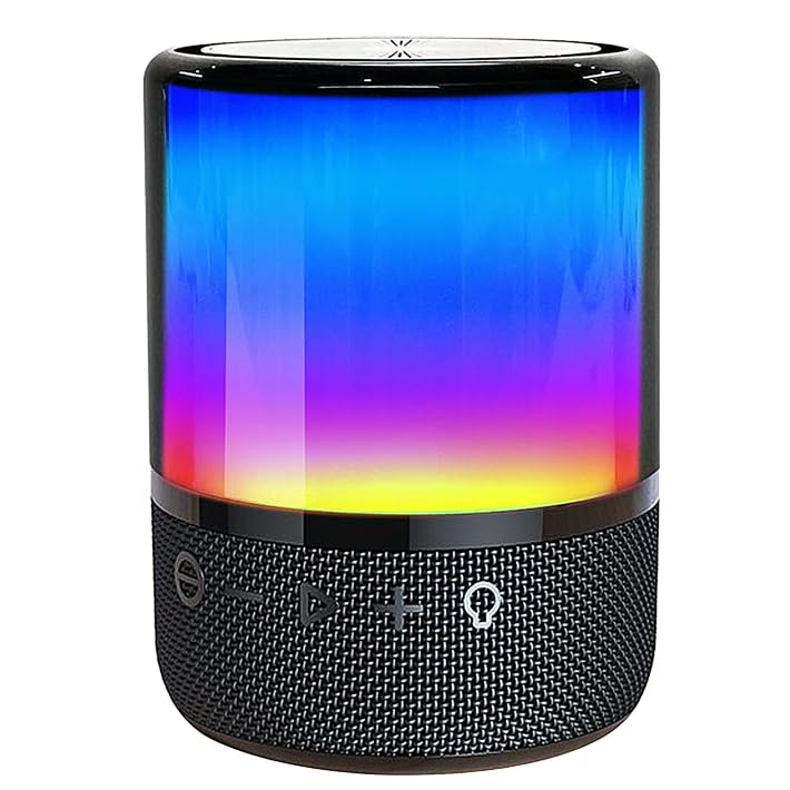 CICONIA Светодиодный ночник-динамик LED Музыкальный портативный microSD AFR-F20S, Аудио, Bluetooth, Свет, Для помещений/улицы, Воспроизведение, Динамик, Встроенный TWS,