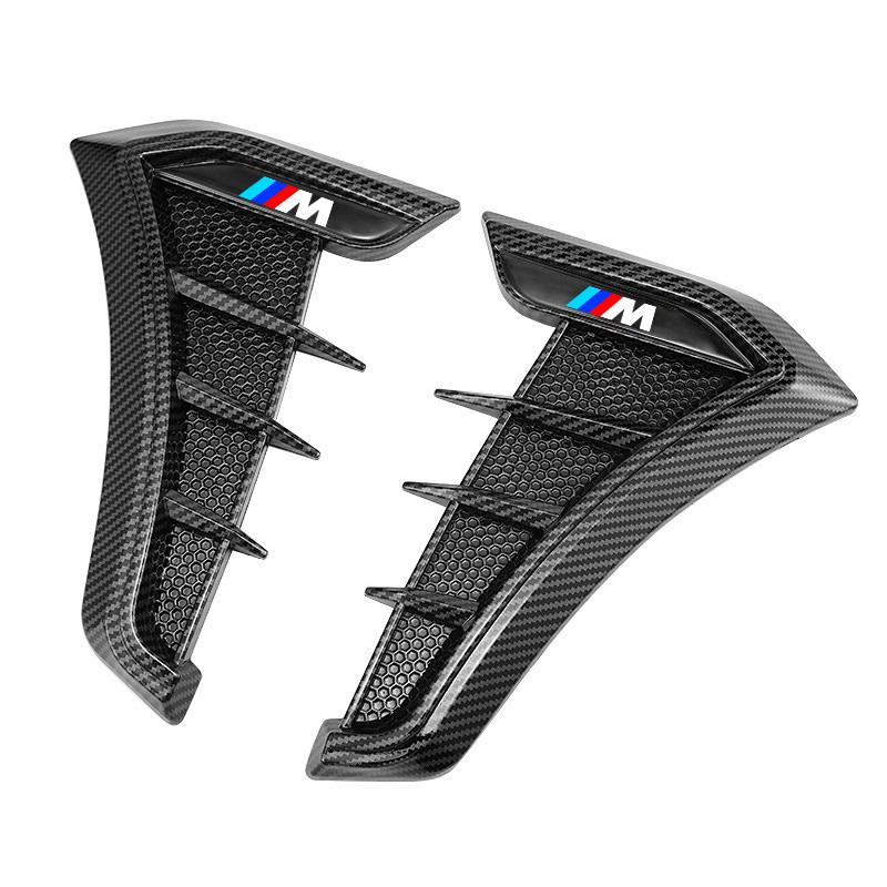 High quality 2PC Car Styling Emblem Sticker Flank Fender For BMW M Sport M2 M3 M4 M5 M6 E46 E90 E60 F10 F30 E39 E36 F20 E87 X3 EH9