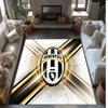 Фланелевый ковер с принтом ФК «Ювентус» Нескользящий Мягкий Полиэстеровый Напольный Ковер Декоративный Коврик для Спальни Гостиной Дивана