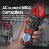 ANENG PN128 Clamp Meter 4000 Counts 600A ACDC Current Ammeter Voltmeter Electric Tester True RMS