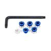 Sugino Engineering Bicycle 705 for Front Single Bolt and Nut Set T30 Blue CY5-SWN