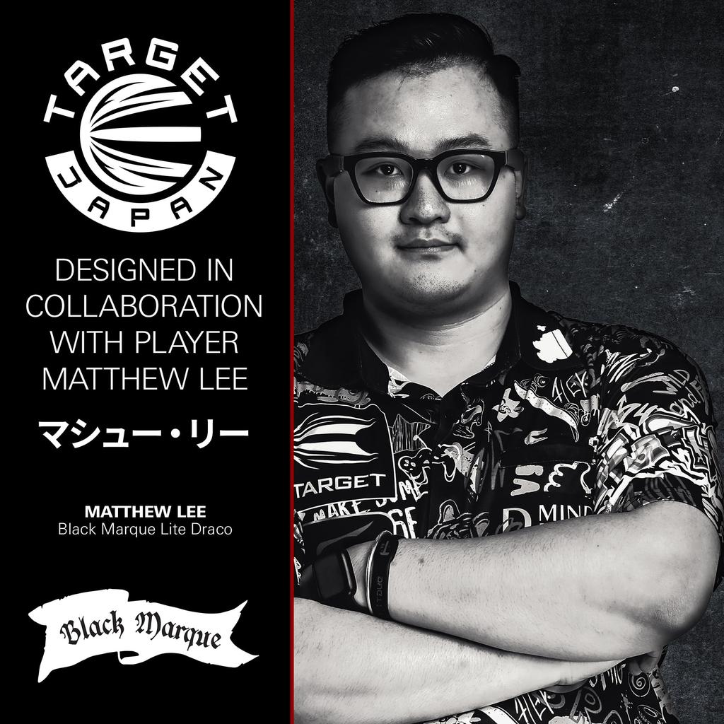 Target Япония BLACK MARQUE LITE DART ДАРТСЫ со СТАЛЬНЫМ НАКОНЕЧНИКОМ DRACO SP от Мэтью Ли Дартс со стальным наконечником из вольфрама 21 г 6 форм Швейцарский серебряный нано-наконечник 30 мм 90% 90%