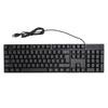K1800 Minority Language Keyboard 104 Keys 4.2ft Cable Ergonomic Design USB Wired Gaming Keyboard