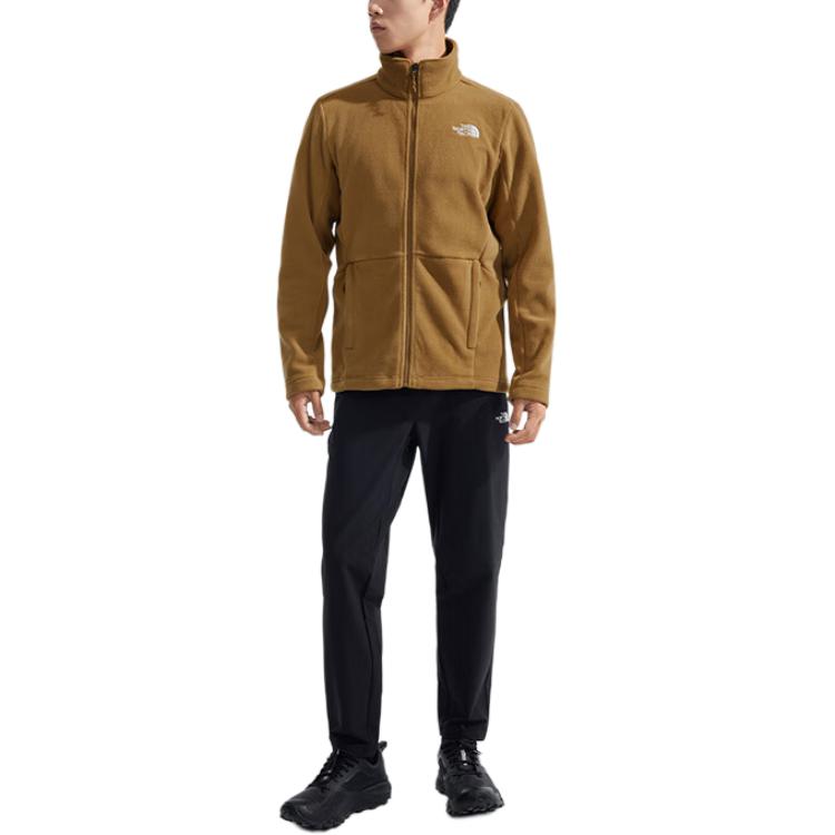 The North Face Городское исследование FW24 Флисовая одежда Мужская Коричневая NF0A88R7-173
