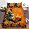 3D Print Rooster Farm Animal Cartoon Comfortable Duvet Cover Pillowcase Bedding Set Children Bedroom Decoration Home Textile